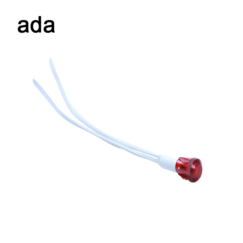 10mm High Bright Pilot Lamp Green Color Indicator LED